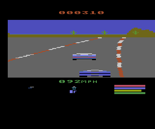 Fatal Run atari screenshot