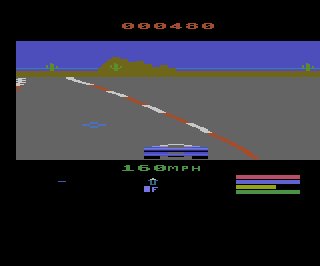 Fatal Run atari screenshot