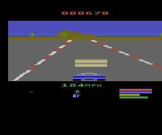 Fatal Run atari screenshot