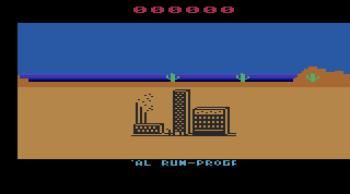 Fatal Run atari screenshot