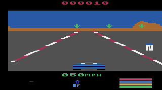 Fatal Run atari screenshot