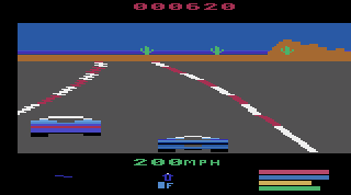 Fatal Run atari screenshot