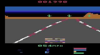 Fatal Run atari screenshot