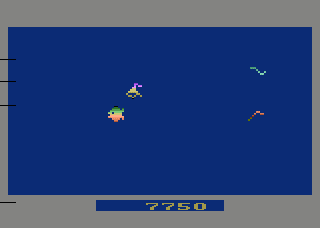 Fish atari screenshot