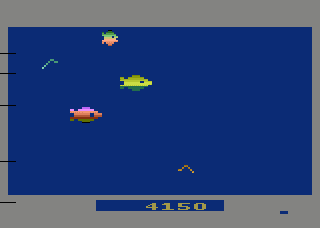 Fish atari screenshot