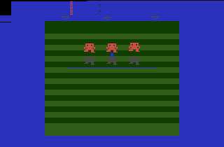 Football atari screenshot