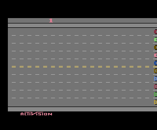 Freeway atari screenshot