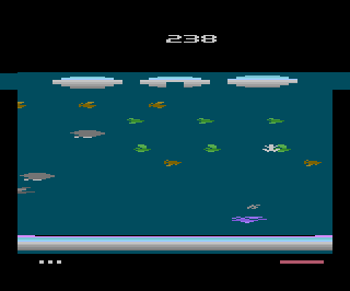 Frogger II - Threeedeep! atari screenshot