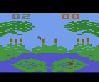 Frogs and Flies atari screenshot