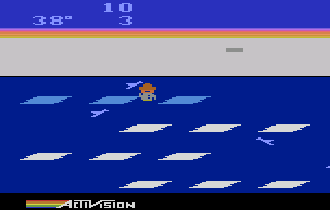 Frostbite atari screenshot