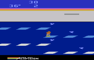 Frostbite atari screenshot