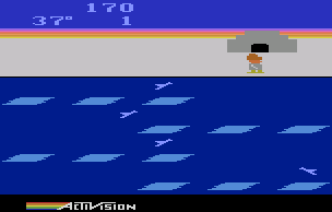 Frostbite atari screenshot