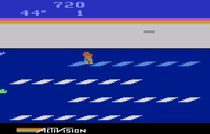 Frostbite atari screenshot