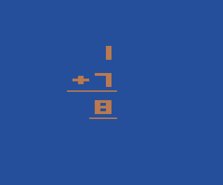 Fun with Numbers atari screenshot