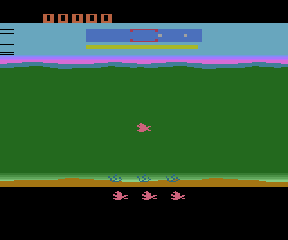 Funky Fish atari screenshot