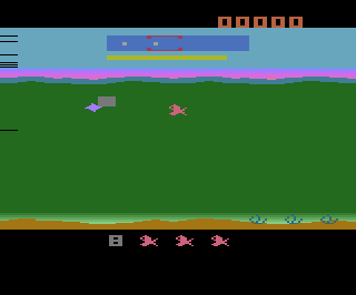 Funky Fish atari screenshot
