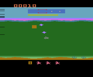 Funky Fish atari screenshot