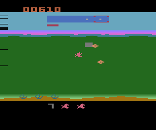 Funky Fish atari screenshot