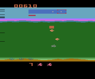 Funky Fish atari screenshot