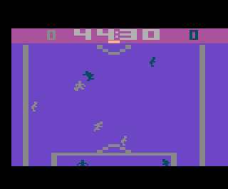 Fussball atari screenshot