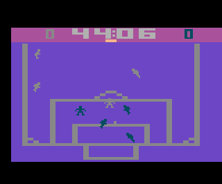 Fussball atari screenshot