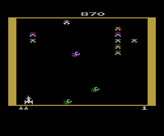 Galaxian atari screenshot