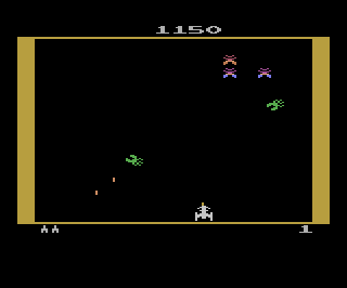 Galaxian atari screenshot