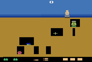 Gangster Alley atari screenshot