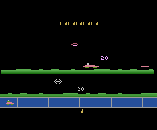 Gas Hog atari screenshot