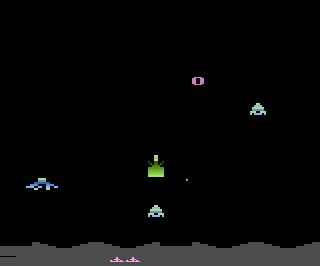 Gefecht im All atari screenshot