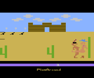 General Re-Treat / Westward Ho atari screenshot