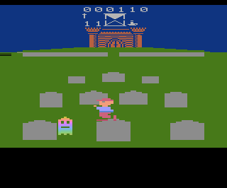 Ghost Manor atari screenshot