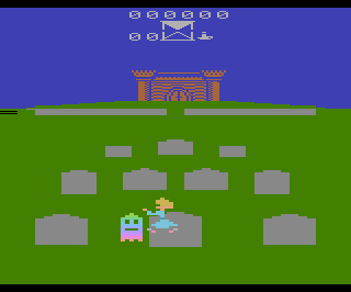 Spike's Peak / Ghost Manor atari screenshot