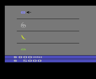 Ghostbusters atari screenshot