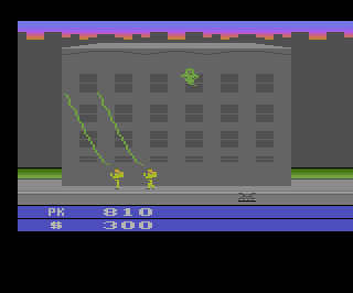 Ghostbusters atari screenshot