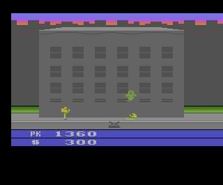 Ghostbusters atari screenshot