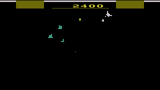 Gyruss atari screenshot