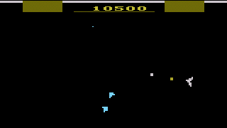 Gyruss atari screenshot