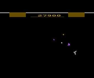 Gyruss atari screenshot