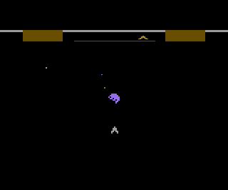 Gyruss atari screenshot