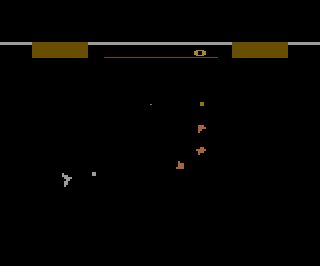 Gyruss atari screenshot