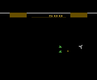 Gyruss atari screenshot