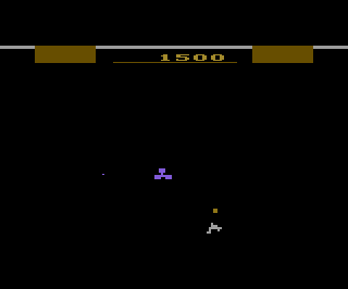Gyruss atari screenshot