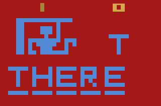Hangman atari screenshot