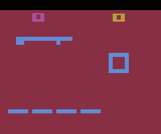 Hangman atari screenshot