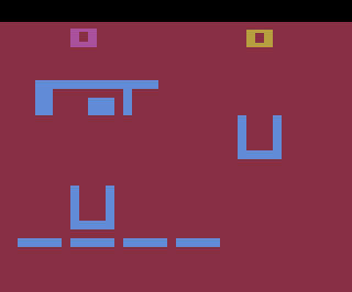 Hangman atari screenshot