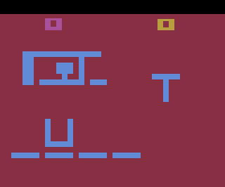 Hangman atari screenshot