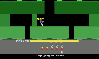 H.E.R.O. atari screenshot