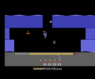 H.E.R.O. atari screenshot