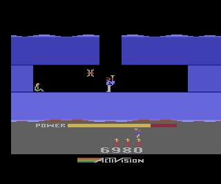 H.E.R.O. atari screenshot